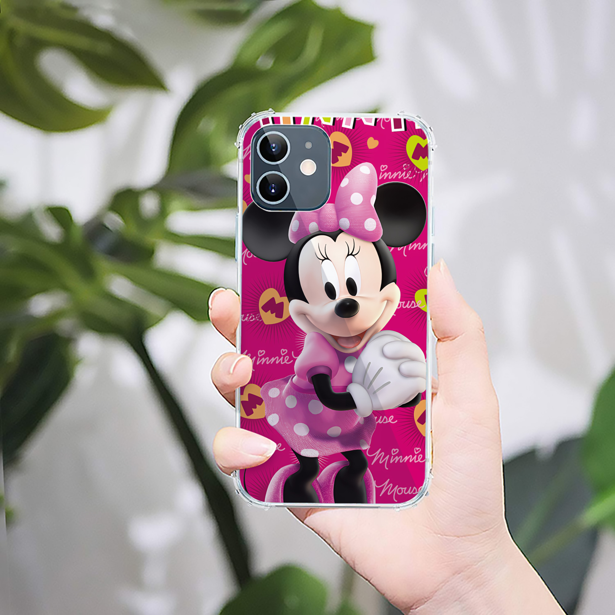 ミッキーマウス Mickey Mouse 【iPhone 12シリーズ対応】透明スマホケース（クリアソフトケース）
